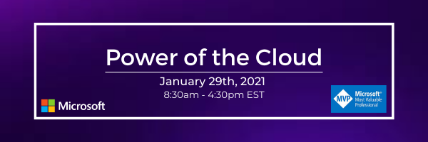 Join me tomorrow Fri Jan 29th for the 2021 FREE Virtual Microsoft 365 Power User focused conference on Power Platform, Content Services, & Microsoft Teams
